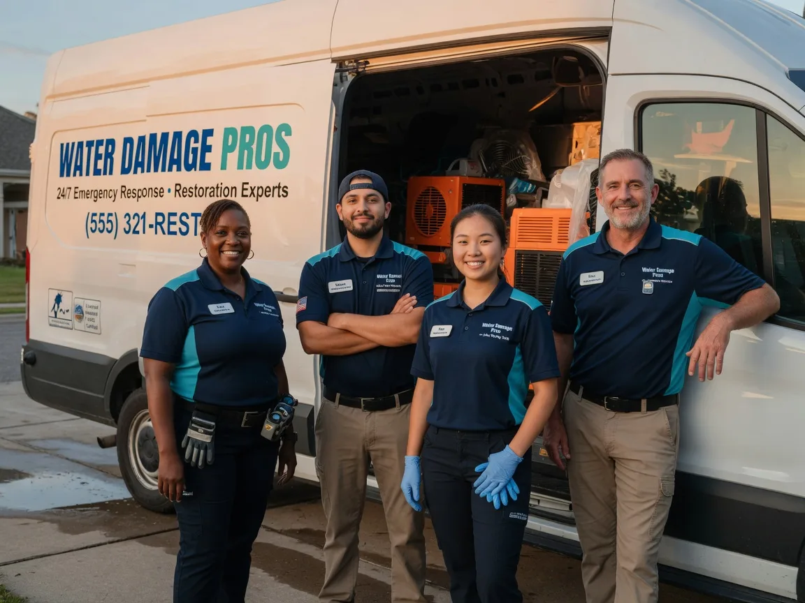 Water Damage Restoration company in Evans, LA