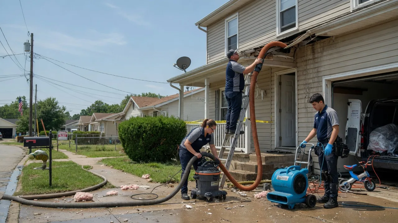 Water Damage Restoration in Evans, LA near me